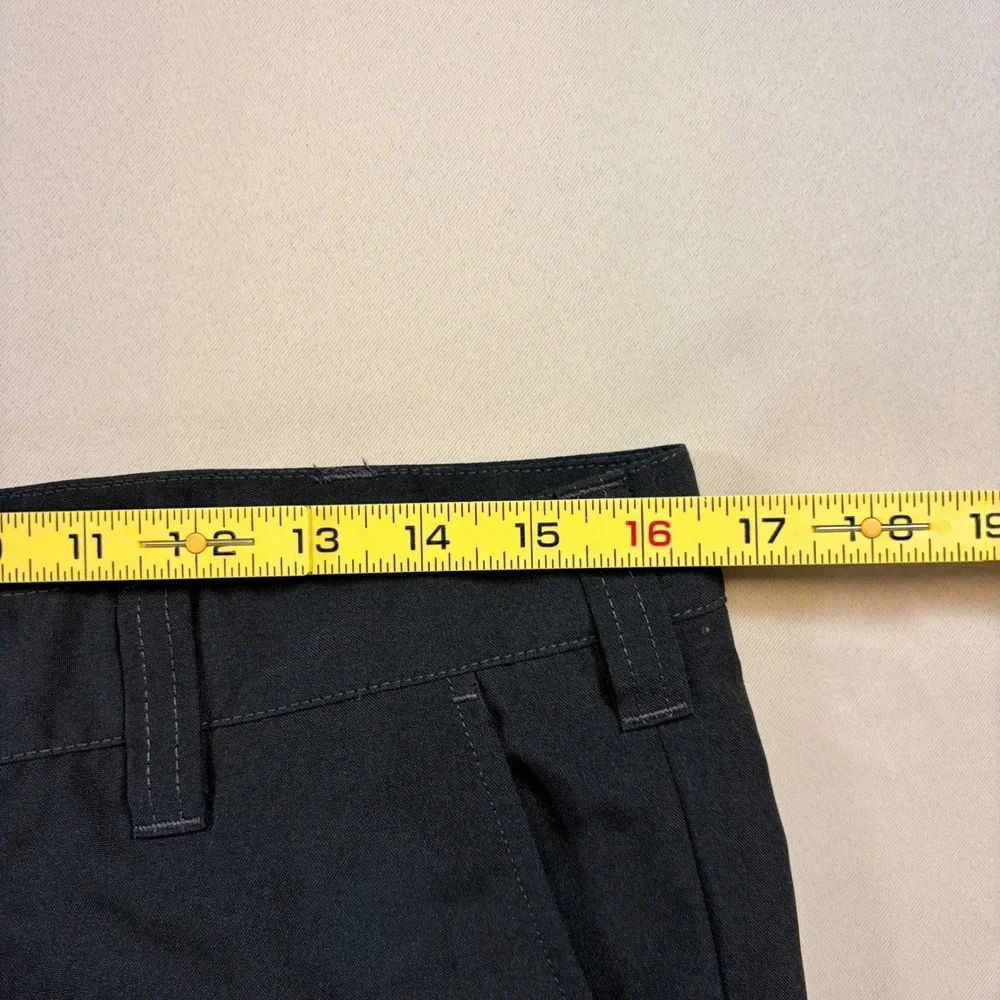Bluffworks Original Pants Mens 33x30 Black Regular Fit Stretch Travel Trousers